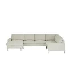Max Schelling Wohnlandschaft  Maximum , creme , Maße (cm): B: 333 H: 86 T: 253.0