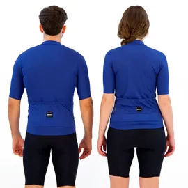 Santini SMS Santini Sensation Kurzarm-radtrikot - Navy - M