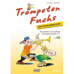 Trompeten Fuchs für Posaunenchor, Band 2 mit CD