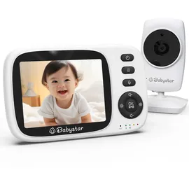 BabyStar Babyphone mit Kamera 3,2 Zoll