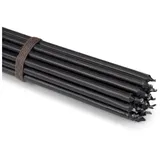 Nklaus Stabkerzen 20 St. schwarz