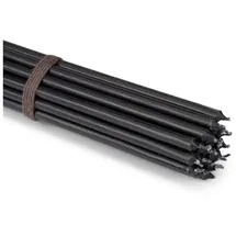 Nklaus Stabkerzen 20 St. schwarz