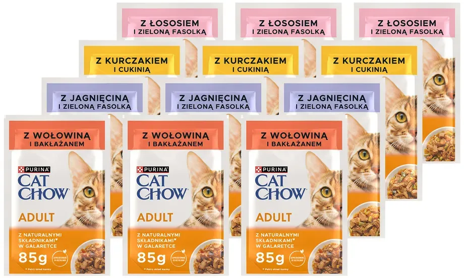 PURINA Katzenfutter Adult 12x85g (Rabatt für Stammkunden 3%)