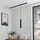 LINDBY Linaro 1 GU10 schwarz Metall