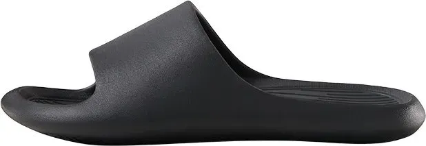 PUXI Flip-Flops, Bootförmige Rutsche, Schwarz, Größe 37-38, Unisex, minimalistisches Design, modisch