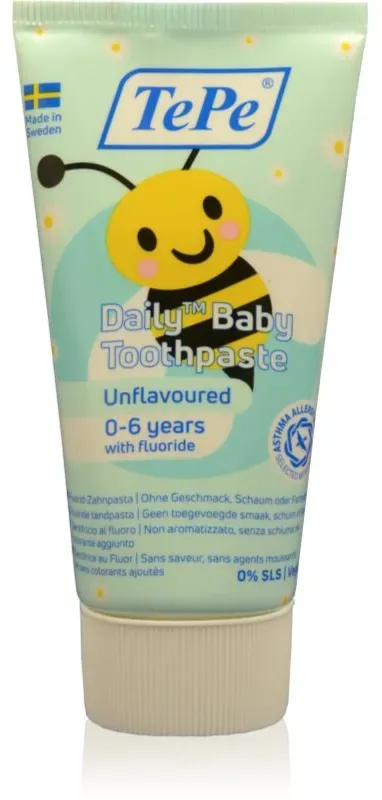 TePe Daily Baby Zahnpasta für Kinder ab der Geburt 50 ml