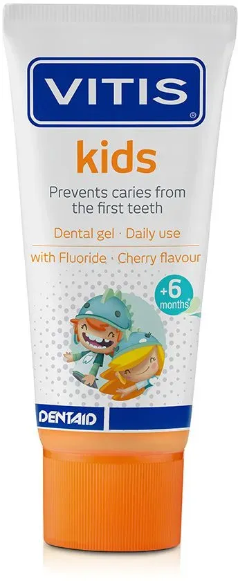 VITIS® Kids Dentifrice Gel Cerise 50 ml dentifrice(s)
