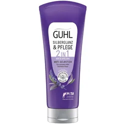 Guhl Silberglanz & Pflege 2 in 1 Anti-Gelbstich Kur 200 ml