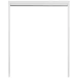 APANA Insektenschutz Fenster Rollo 80 x 160 cm weiß