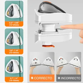 joybos Job067 Magnetischer Fensterreiniger - White - One Size