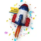 Party Factory Pinata Pinata Rakete mit Ziehbändern