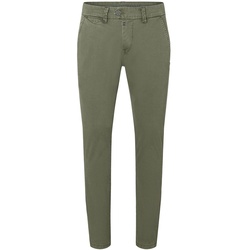 TIMEZONE Herren Chino Hose Slim JannoTZ Slim Fit Grün 4175 Normaler Bund Reißverschluss W 38 L 34