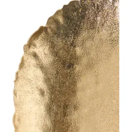 Beliani 2er-Set Kerzenständer FEIJO Metall 44 cm Gold