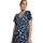 Zero Minikleid mit Print Blau/Cream 34