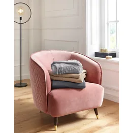 Guido Maria Kretschmer Home & Living Plaid "Mila", grau (anthrazit), B:130cm L:170cm, Schurwolle, GUIDO MARIA KRETSCHMER HOME & LIVING, Wohndecken, aus 100% Schurwolle, Kuscheldecke