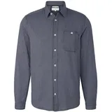 Tom Tailor Hemd - Weiß,Dunkelblau - S