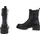 Ital-Design Damen Stiefeletten Chelsea Boots Lederoptik Plateaustiefeletten 87451948 Schwarz Gr. 37 - Schwarz - 37