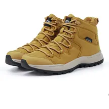 ICEPEAK Wanderschuh ICEPEAK "ANSIO MS", Gr. 39, braun (fudge), Synthetik, Textil, sportlich, Schuhe, wasserdicht