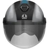 AGV Eteres Levanto Jethelm - Black / Silver / Blue - S
