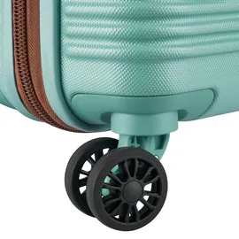 Delsey Meteor 2.0 4-Rollen Cabin 67 cm / 70 l beige/grün/türkis