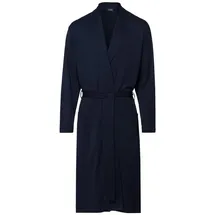 Hanro Morgenmantel Night & Day Blau L