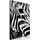 Artgeist Artgeist, Wandbild Zebra, Leinwand, Hochformat, 80 x 120 cm)