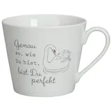 Krasilnikoff Happy Cup Tasse 0,4 l Weiß