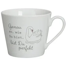 Krasilnikoff Happy Cup Tasse 0,4 l Weiß