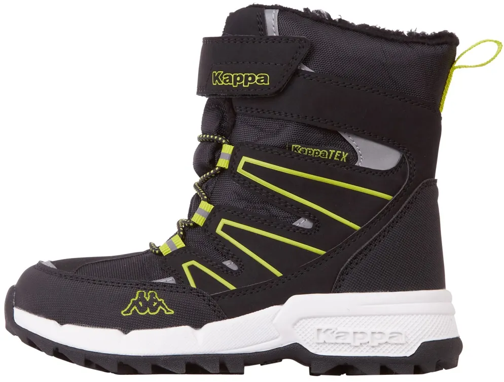 Kappa Outdoorwinterstiefel, mit reflektierenden Details Kappa black-lime 37