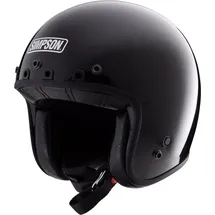 Simpson Chopper Solid Jethelm - Schwarz - XL