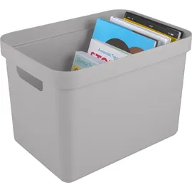 sunware perfectly organised Aufbewahrungsbox 35 x 24,6 x 24,3 cm 1-tlg. hellgrau