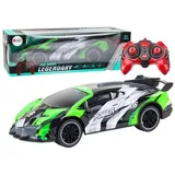 LeanToys RC-Auto Sportwagen 1:10 CH RTR grün