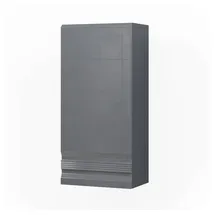 Vicco Bad Hängeschrank FREDDY anthrazit hochglanz Wandschrank Badschrank