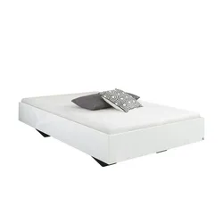 Futonbett  Phoenix ¦ weiß ¦ Maße (cm): B: 125 H: 41