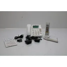 Geemarc AmpliDECT COMBI-PHOTO 295 Analoges/DECT-Telefon Anrufer-Identifikation Weiß