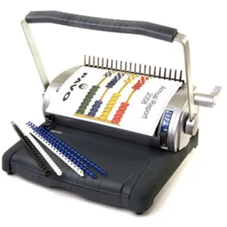 Bindemaschine PROFIMASTER S100, für Plastikbindung, robuste Office-Maschine
