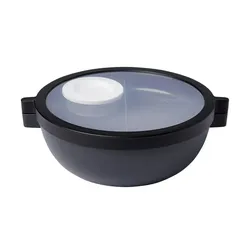 Mepal Bento-Lunchbowl  VITA , schwarz , Kunststoff , Maße (cm): B: 20,7 H: 8,5