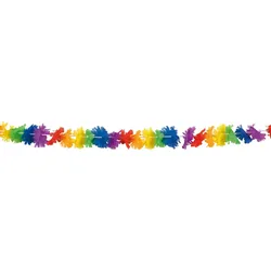 Hawaii Regenbogen Blumengirlande - OS