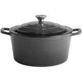 APS Kochtopf mit Deckel "5 STARS", Pfanne Ø 28 cm, anthrazit