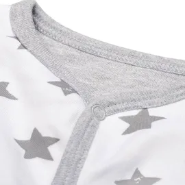Staccato Unisex Baby Wendejacke - Bio-Baumwolle, Organic Cotton, Baby Erstausstattung - Farbe: Grey Star, Größe: 62