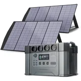 ALLPOWERS Solar Generator 1500W / 2000W / 2400W Tragbare Power Station (400W Solar Panel Enthalten)