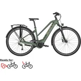 Scott Sub Active eRIDE 10 Lady, Trapez, M - 500WH, Freilauf, dark green shiny, 29"