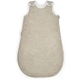 Ehrenkind Ehrenkind® Ganzjahres-Schlafsack Rund mit Wollfüllung | 100% Bio-Baumwolle mit 100% Wolle Füllung Baby-Schlafsack | OEKO-TEX | Beige Melange 86/92 - 86-92