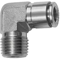 Riegler L-Steckverschraubung R 3/8 a., für Schlauch-Außen- Ø12, ES