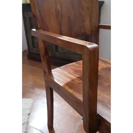 MASSIVMOEBEL24.DE Stuhl Sheesham 50,5x48,5x90 Sheesham life honey lackiert