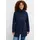 bonprix Baumwoll-Kurzparka mit Stehkragen talliert, blau, Gr.48, Vielseitig kombinierbare sportliche Jacke mit Taschen aus Baumwolle, aus 100% Baumwolle