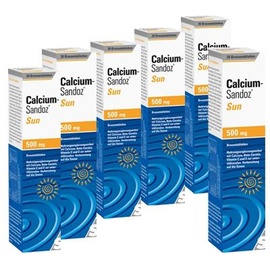 diverse Firmen Calcium Sandoz Sun 6er Set