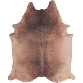 Pergamon Kunstfaser Teppich Rinderfell Beige, in 3 Größen