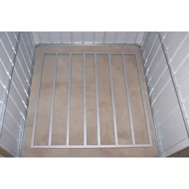 YardMaster Gerätehaus Konstanz 2,02 x 1,25 m Braun