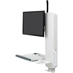Ergotron Befestigungskit (vertikaler Hub) - für LCD-Display / PC-Ausrüstung - St
